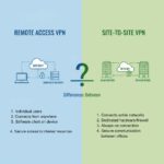 Differences Between Remote Access VPN and Site-to-Site VPN