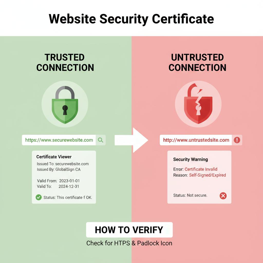 How To Verify Website Security Certificate